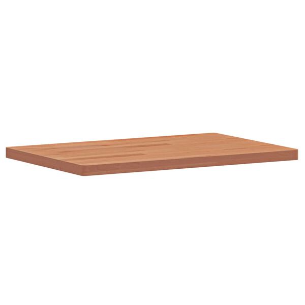 vidaXL Encimera de ba&ntilde;o madera maciza de haya 60x40x2,5 cm