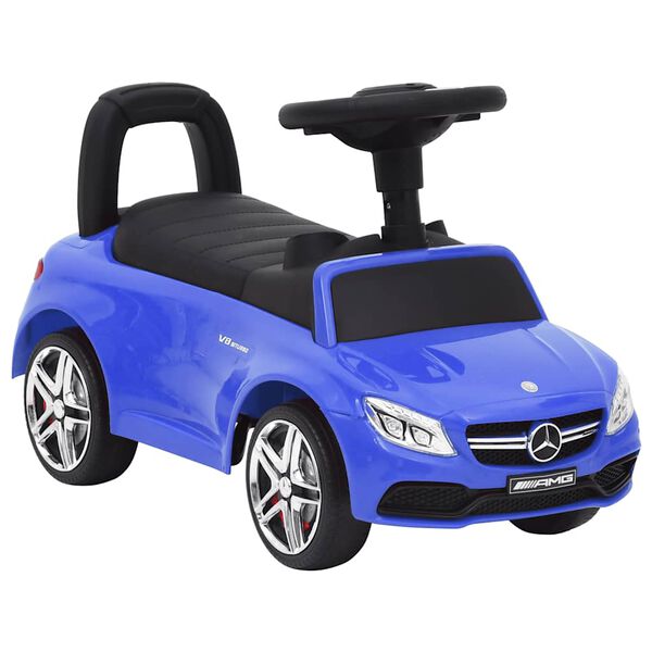 vidaXL Coche para ni&ntilde;os Mercedes Benz C63 azul