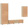 vidaXL Conjunto de mueble de TV con caj&oacute;n FLORIN Roble Sonoma