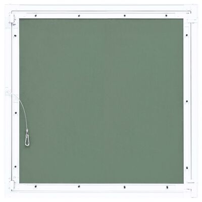vidaXL Panel de acceso marco de aluminio y placa de yeso 700x700 mm