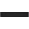 vidaXL Cabecero de Pared 12 pcs Negro 90 x 15 cm tela