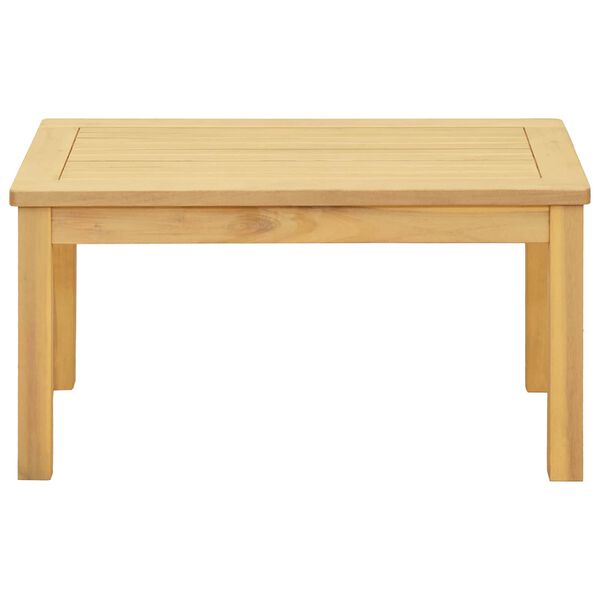 vidaXL Mesa de centro de jard&iacute;n madera maciza de acacia 70x40x36 cm