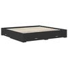 vidaXL Estructura de cama con caj&oacute;n con cabecera Madera contrachapada