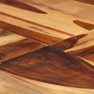 vidaXL Mesa de comedor madera acacia con acabado sheesham 160x90x75 cm