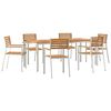 vidaXL Conjunto de Comedor de Jard&iacute;n 7 uds.