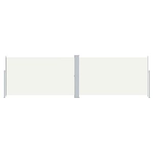 vidaXL Toldo lateral retr&aacute;ctil color crema 180x600 cm
