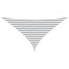vidaXL Toldo Vela de Sombra Gris claro y blanco. 3 x 3 x 4,24 m
