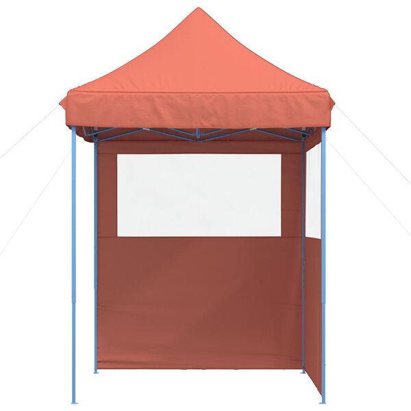 vidaXL Carpa de Fiesta Terracota 200 x 200 x 306 cm Tela Oxford
