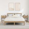 vidaXL Mesita de Noche con caj&oacute;n 2 pcs Roble artesanal 40 x 29 x 60 cm