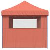 vidaXL Carpa de Fiesta Terracota 279 x 410 x 315 cm Tela Oxford