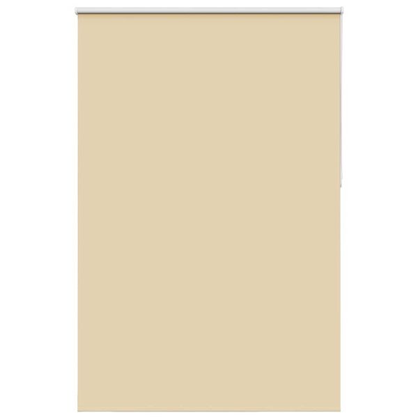 vidaXL Estor Enrollable Opaco Beige 150x230 cm Tela Ancho 146,6 cm