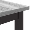 vidaXL Mesa Gris Sonoma 80 x 50 x 76,5 cm Madera Ingenierizada y Acero