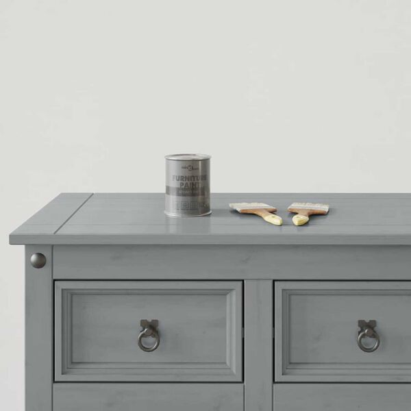 vidaXL Pintura para muebles Gris 10 x 10 x 12,2 cm Impresión en pared