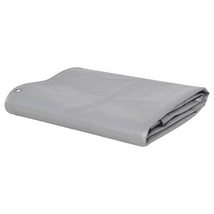 vidaXL Lona 650 g/m&sup2; 1,5x6 m gris