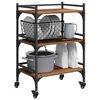 vidaXL Carro de Cocina Madera Vieja 50 x 35 x 75.5 cm