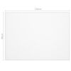 vidaXL Protector de mesa PVC mate 120x90 cm 1,6 mm