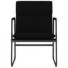 vidaXL Sill&oacute;n de relax tela negro 55x64x80 cm