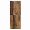 vidaXL Aparador alto 2 pcs Madera vieja 70 x 42,5 x 185 cm