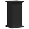 vidaXL Soportes para plantas madera de ingenier&iacute;a negro 33x33x60 cm