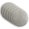 vidaXL Funda de almohada 6 uds. HEERLEN Gris Claro Di&aacute;m. 60 cm