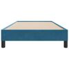 vidaXL Estructura de cama sin colch&oacute;n terciopelo azul oscuro 80x210 cm
