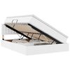 vidaXL Cama con almacenamiento y colch&oacute;n Puro 140 x 190 cm
