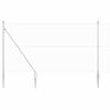 vidaXL Valla de alambre soldado con picos 50 x 1,5 m Acero Galvanizado