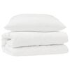 vidaXL Juego de Edred&oacute;n con almohada 2 uds. Microfibra