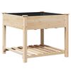 vidaXL Macetero de Jard&iacute;n Beige 90 x 90 x 76,5 cm