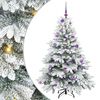 vidaXL &Aacute;rbol de Navidad artificial con 150 LED 150 cm PE y PVC