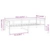 vidaXL Sof&aacute; cama madera maciza de pino negro 90x190 cm
