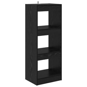 vidaXL Estanter&iacute;a para libros 3 niveles 37 x 30 x 103 cm Roble negro