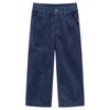 vidaXL Pantal&oacute;n infantil pana azul marino 92
