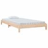 vidaXL Cama apilable de madera pino maciza 100x200 cm