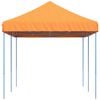 vidaXL Tienda de fiesta plegable Pop-Up naranja 580x292x315 cm