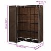vidaXL Armario de esquina marrón 130x87x169 cm