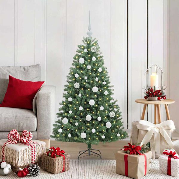 vidaXL &Aacute;rbol de Navidad artificial con ramas articuladas Verde 120 cm