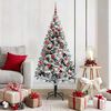 vidaXL Árbol de Navidad artificial 150 cm PVC y Acero y Plástico