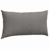 vidaXL Cojines de sofá 2 pcs Gris Claro 80 x 40 cm Tela de pana