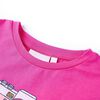 Camiseta infantil rosa oscuro 92
