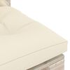 vidaXL Muebles de jard&iacute;n de palets 6 pzas y cojines madera de pino