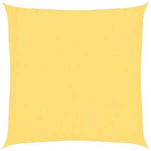vidaXL Toldo de vela cuadrado 3,6x3,6 m HDPE beige
