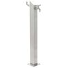vidaXL Columna de agua de jard&iacute;n acero inoxidable cuadrada 95 cm