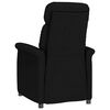 vidaXL Sillón Recliner Negro Negro 70.5 x 96.5 x 95 cm Cuero sintético