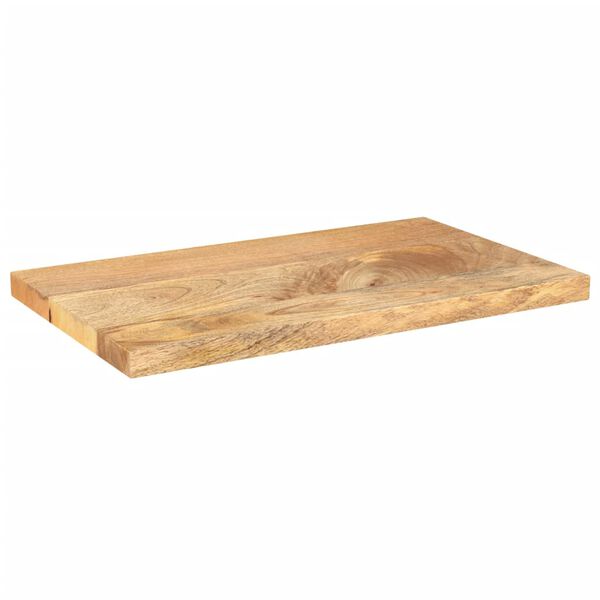vidaXL Tablero de mesa rectangular madera maciza mango 60x30x3,8 cm