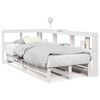 vidaXL Cama con estanter&iacute;a sin colch&oacute;n madera maciza de pino 90x190 cm