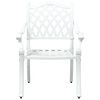 vidaXL Conjunto de Comedor de Jard&iacute;n 5 pcs Aluminio