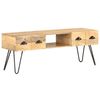 vidaXL Mueble para TV madera maciza de mango 120x35x45 cm