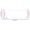 vidaXL Toldo lateral retr&aacute;ctil para patio crema 200x600 cm