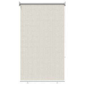 vidaXL Persiana enrollable de exterior 105(ancho)x140(alto)cm color crema